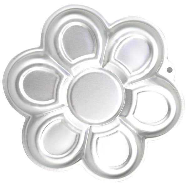 Aluminium 3D Blomsterform Kagedekorationsform Bageforme DIY Køkkenudstyr - 14895