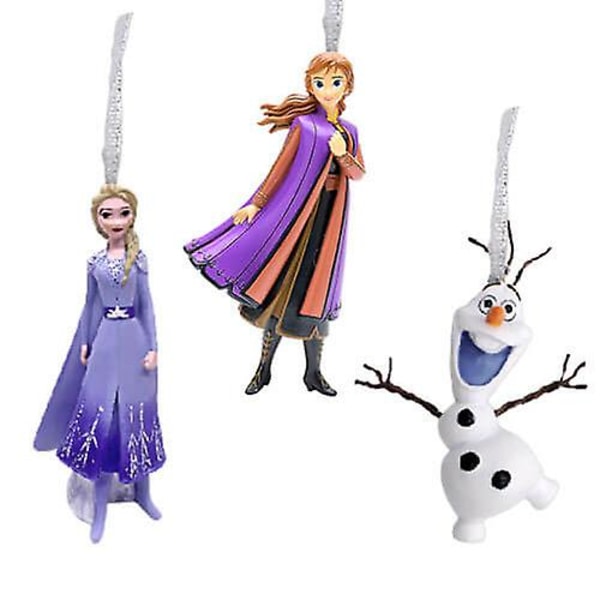 Disney julprydnader 3 st (Frozen)