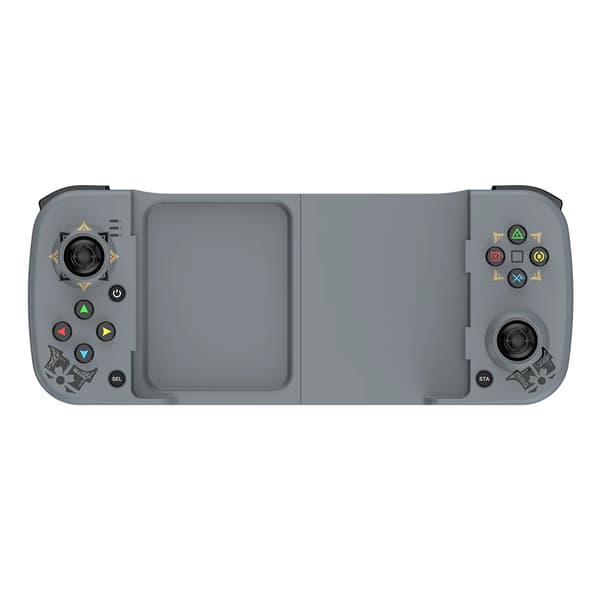 Grønn trådløs spillkontroller, kompatibel med Android, PC og TV-boks, mobil spilljoystick