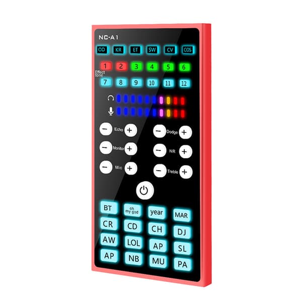 Professionel studielydkort live-udsendelse er velegnet til tuning af mobiltelefoner