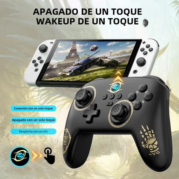 Trådlös Xbox 360-handkontroll Kompatibel med Xbox 360/Slim & Windows PC, Vibration & Turbo