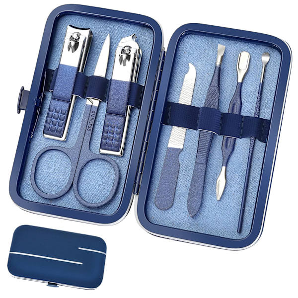 Manikyrset Personlig Vård Nagelklippare Kit Manikyr Professionell Manikyr Pedikyr Set Herrtillbehör Personlig Vård Set Nagelslipningsset Present f