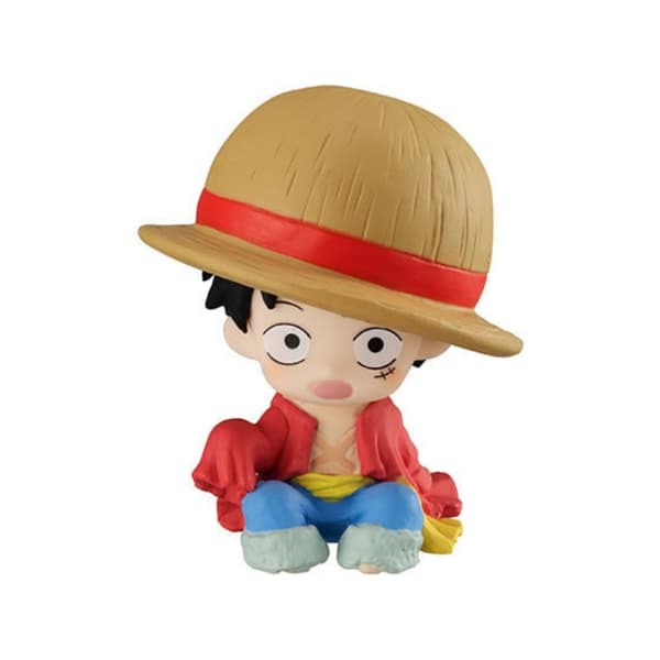 Sett med 4 tegneseriefigur PVC-actionfigurer, romdekorasjon, samleobjektgave til tenåringer