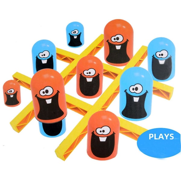 Færdighedsbygning Pædagogisk legetøj Indendørs Gobblet Gobblers Brætspil Legetøj til børn Pædagogisk legetøj Indendørs brætspil Legetøj til børn