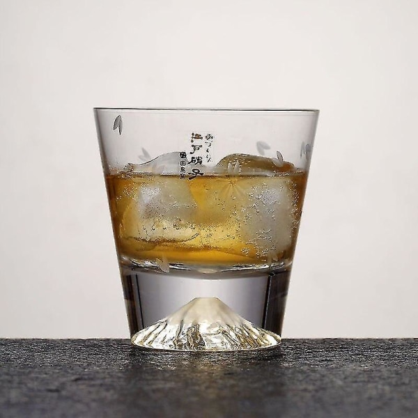Lille japansk glaskop Travel Transparent Cocktail Glasvarer til at drikke juice