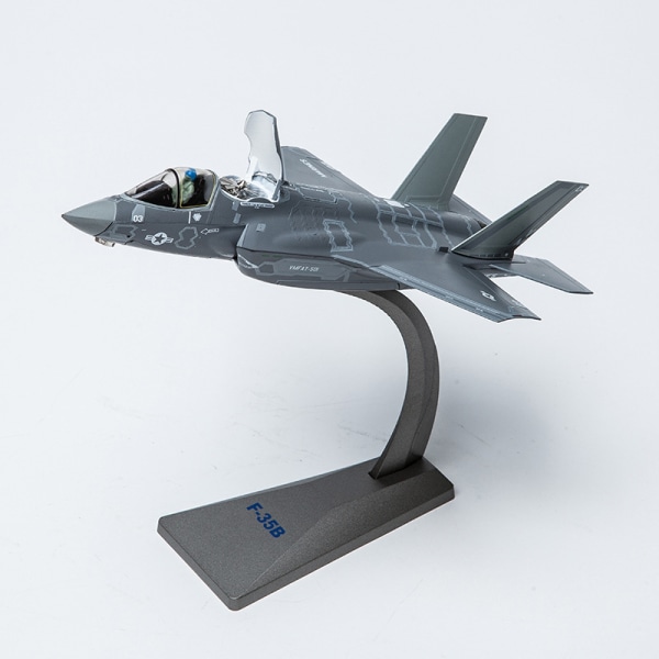 Fighter F35B simulering legering fly modell gave samling metall ornamenter