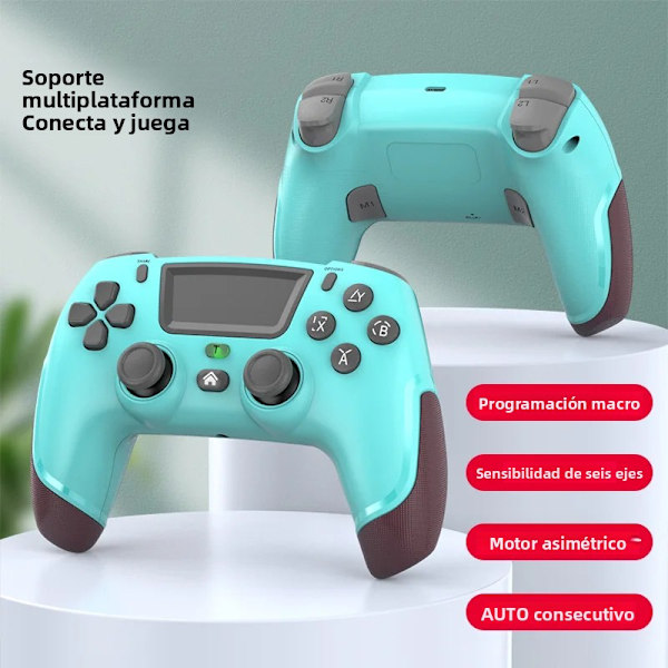 Rød Q103 Bluetooth Trådløs Spillkontroller, Kompatibel med Switch-stil, PS3, iOS, Android, PC