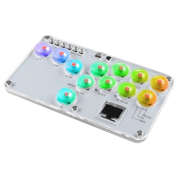 Trådløs Bluetooth Gamepad i æske, kompatibel med PS-konsoller, indbygget vibrationscontroller