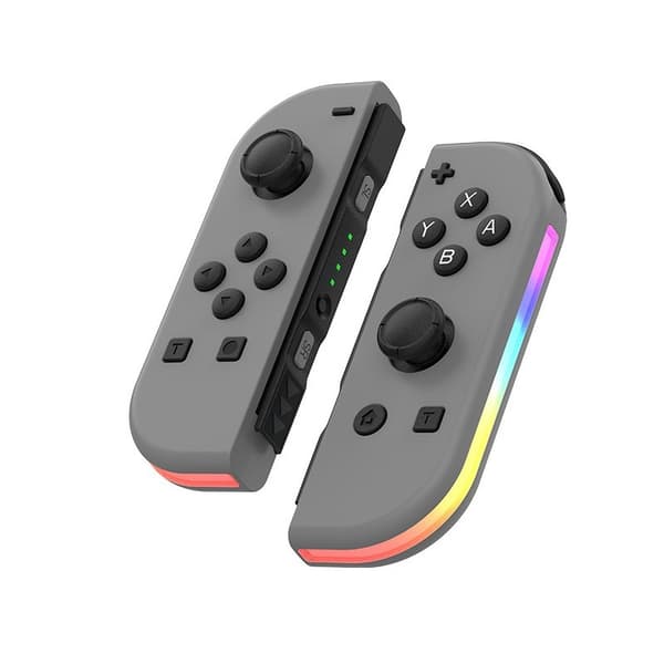 Helt vit Bluetooth-gamepad för Android, kompatibel med Minecraft, Genshin Impact, PUBG, PPSSPP, trådlös/trådbunden