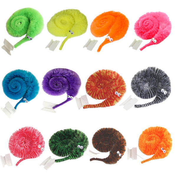 Caterpillar Seahorse Elf Magic Props Tricky New Strange Toy Magic Worm Twisty (25 stykker, tilfældig farve)
