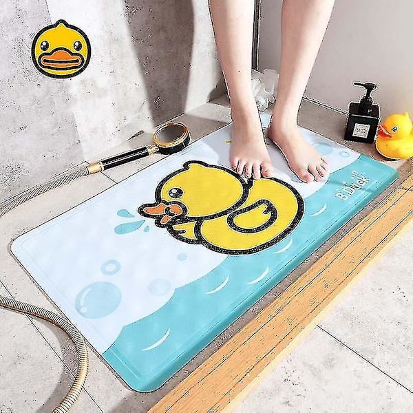 Sød Ande Badeværelsesmåtte Brusebadsmåtte Badeværelse Anti-slip Måtte Sikkerhed Anti-slip Måtte