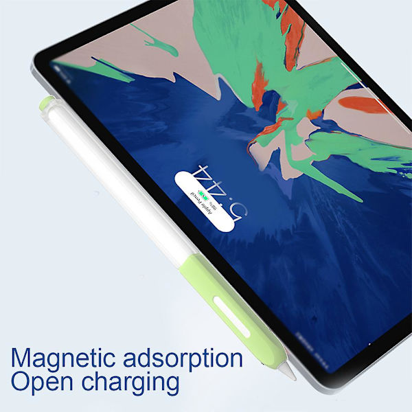 Mjuk Silikonhylsa Transparent Skyddande Omslag Tillbehör Kompatibel Med Ipad Pencil 2 Gen