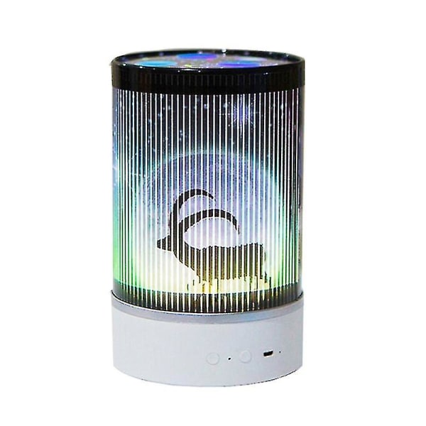 Animerade LED Ry Sky Projektionslampa med Fjärrkontroll Projektor Hem Säng White