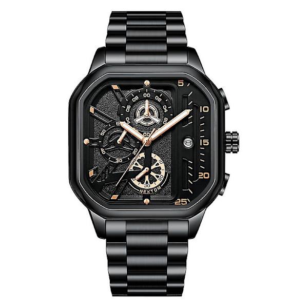 Herre Quartz Watch Lysende Vandtæt Herre Quartz Watch Gave