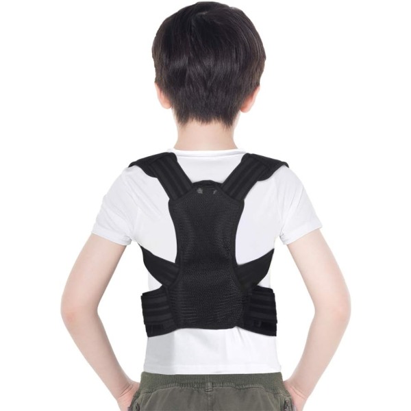 Posture Corrector(M) för barn, ryggstödskorsett, korrigerar nyckelbenet och ryggstödet lutande axlar, för att förbättra hållningen, ryggsmärta, bröstkorg K