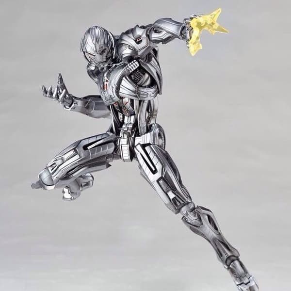 Med eske; useriøs robot soldats actionfigur, 17 cm anime-stil statue, samleobjekt gave til voksne
