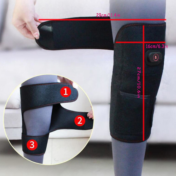 Opvarmede knæbeskyttere Opvarmede knæbeskyttere Træthedsbenbeskyttere Knæbeskyttere Opvarmede knæ og ben