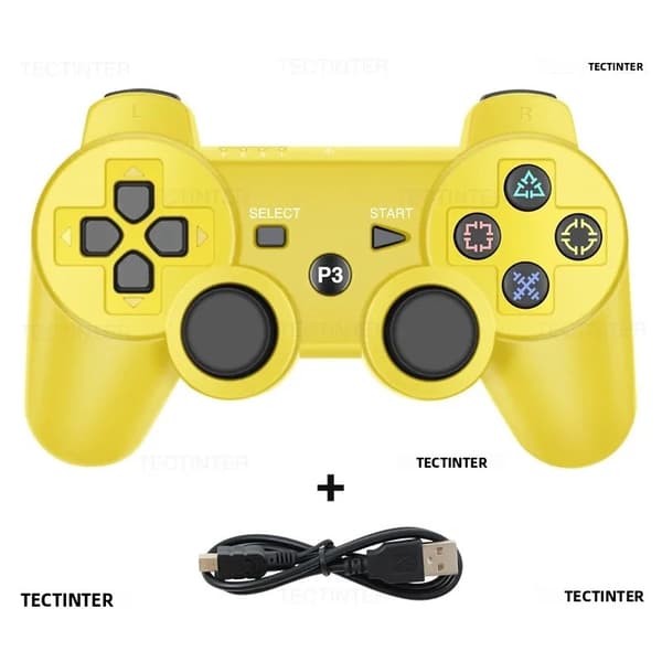 Sort D3 Trådløs Teleskopisk Mobil Controller, Kompatibel med Android/iOS med Joystick