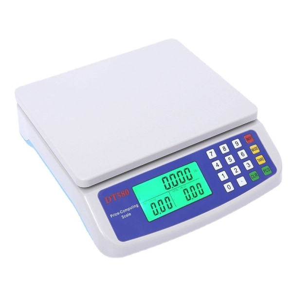 30 kg/1G præcision digital vægt Elektronisk vægtvægt LCD-skærm Vægtvægt Nøjagtighed