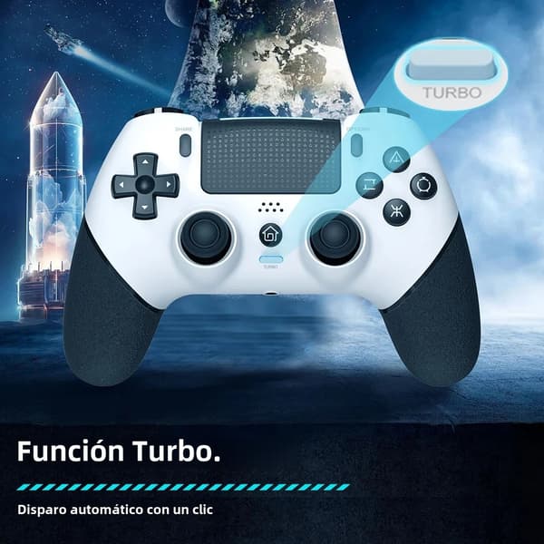 Bluetooth trådløs spillkontroller med trigger og joystick