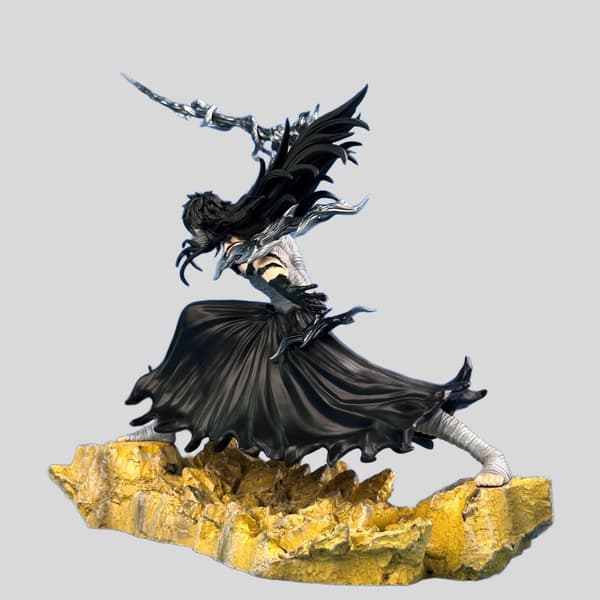 Anime-inspirert mannlig karakter actionfigur, 24cm Moonless Battle samlerstatue skrivebordsdekorasjon
