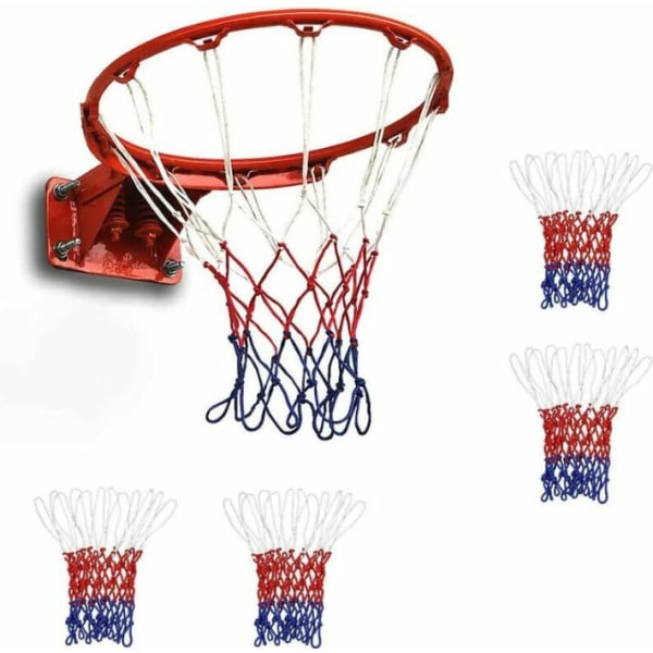 4 stk væghængende basketball med dele installeret til børn indendørs udendørs sport, hængende basketball bøjle, (uden hængende ring