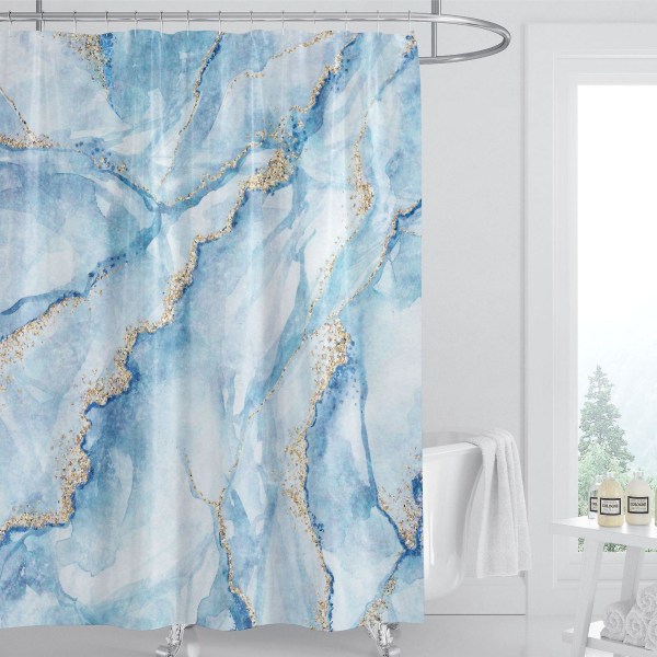 Shower Curtain, Polyester Shower Curtains, Waterproof 180*180