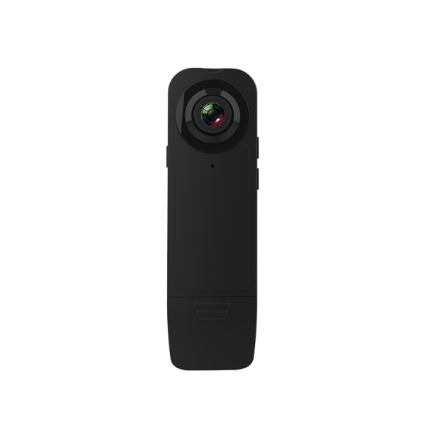 A18 Back Clip Kamera Konference Udendørs DV-kamera 1080p Audio Recorder Live Webcam-kamera (1 stykke sort)