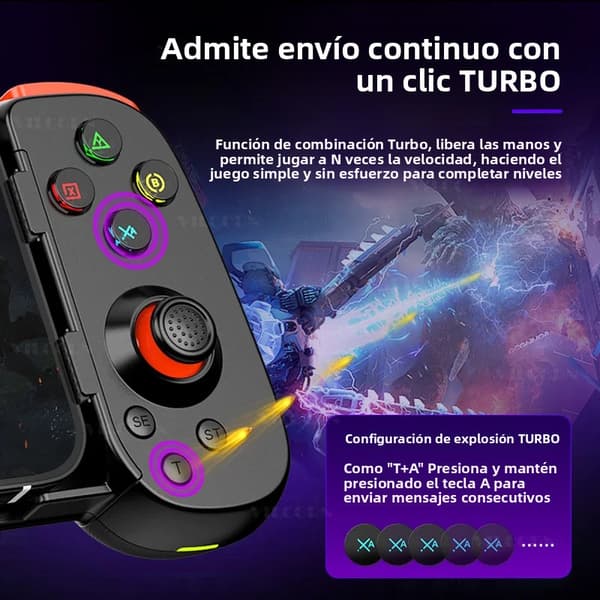 GameSir Nova Lite 2 Trådlös PC-handkontroll med Hall Effect-joysticks & -triggers, 2,4G & Trådbunden, 1000Hz Polling Rate, Ommappningsbara knappar