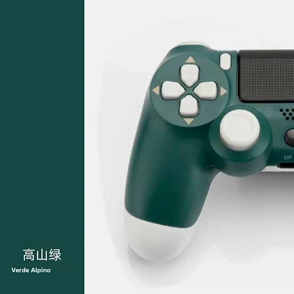 Sort Sølv HY 9017 Trådløs Controller, Kompatibel med Switch, PS3, Android, RGB Turbo Dual Motor