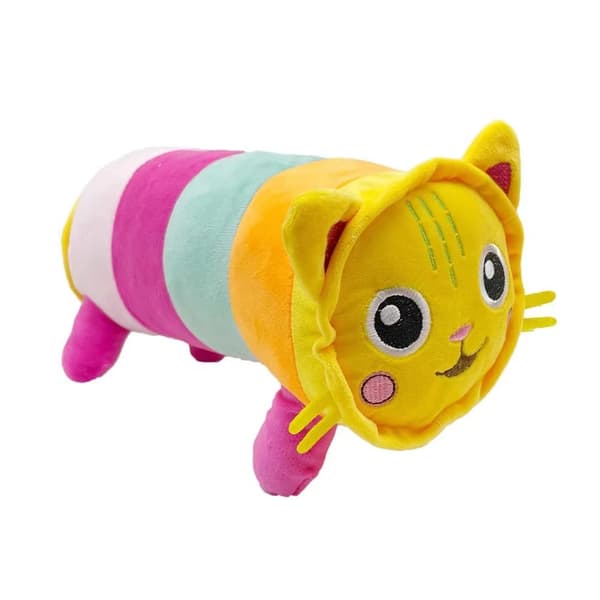 Gabby Dockhus Plyschleksak, 25 cm, Silkeshår, Katt & Sjöjungfrufordon, Barnpresent