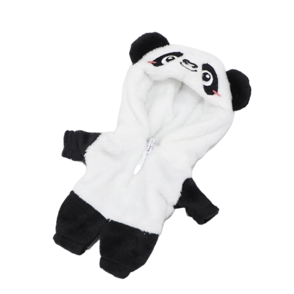 Söta Panda Jumpsuit Doll Accessoarer