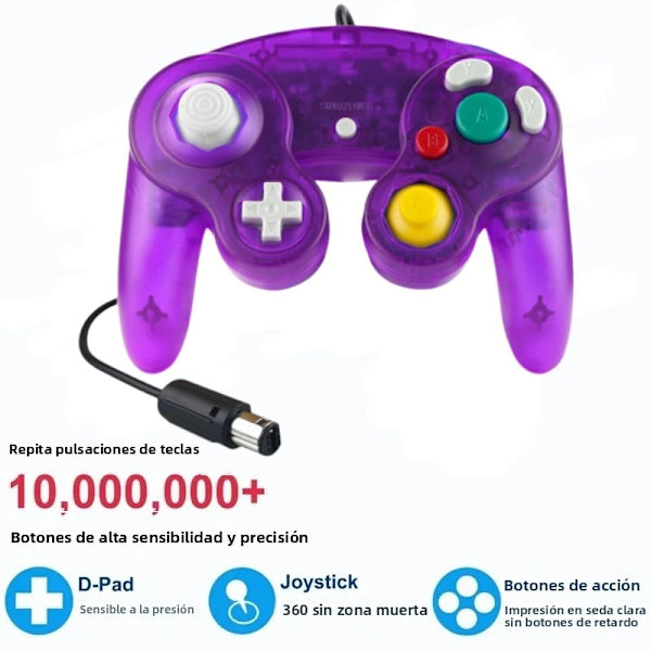 Grå trådlös spelkontroll, kompatibel med Linux, Android-telefon, spelbox, Smart TV, 2.4G Gamepad Joystick