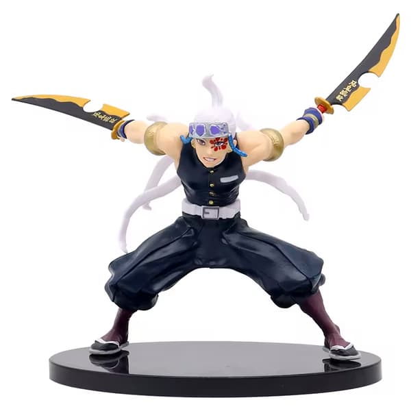 B 1 stk. sæt; dæmonjæger actionfigurer trio, PVC samlerlegetøj til børnegaver