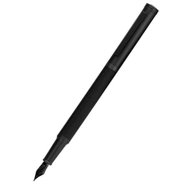 1 bit matt penna med ultrafin spets för elever att gå till skolan med en penna för män och flickor med armbågar för konstövning (0,5 mm spets)