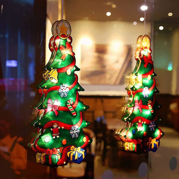 Jul sugekop lys, jule vindue suge kop lys (juletræ)