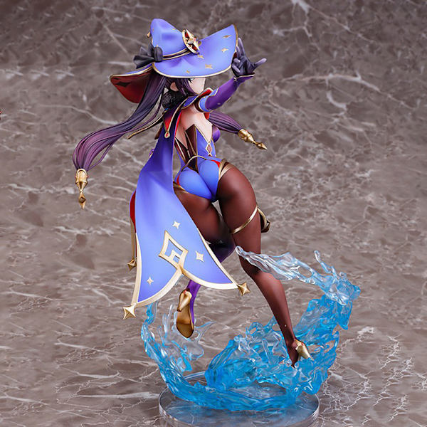 25cm Genshin Impact Anime Figur Astral Reflection Mona PVC Act