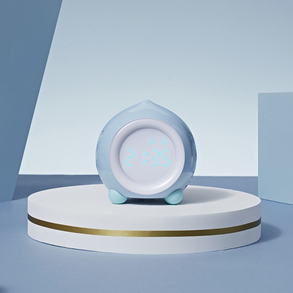 Färgrik Taoqu intelligent väckarklocka Kreativ multifunktionell Bluetooth-högtalare Student digital klocka Barns sömnlampa 75 * 85 * 86mm