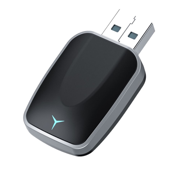 2-i-1 Universal Trådløs Adapterboks til CarPlay og Android Auto - Kablet til Trådløs (Model A) A