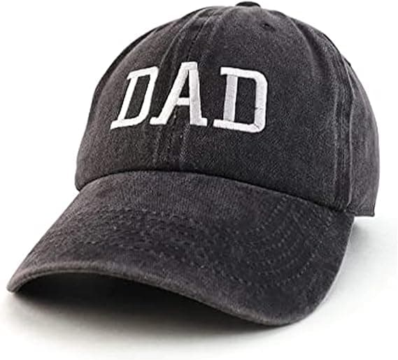 Baseballcaps i bomull for menn, justerbar «pappa-hatt», retro uformell utendørs Panamahatt