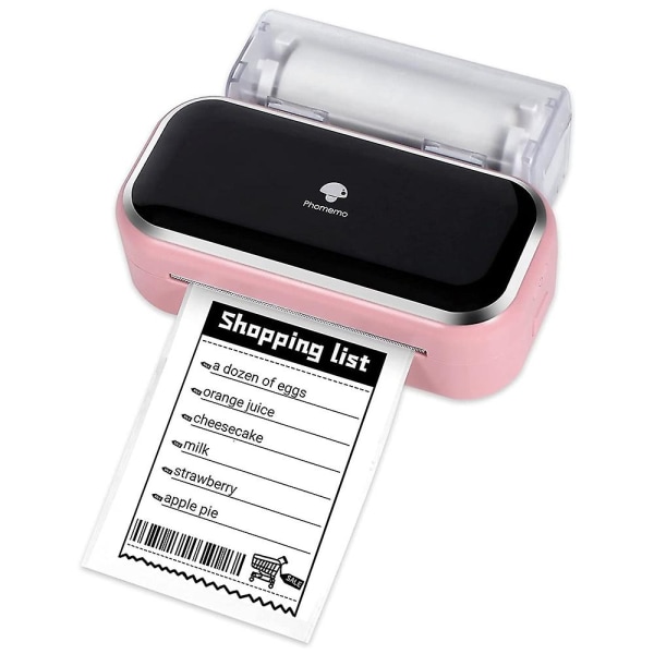 M03 Pocket Printer-2021 Upgrade M02 Series Photo Printer Note Printer Bärbar mobil skrivare Thermal skrivare