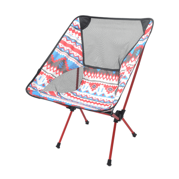 Hopfällbar campingstol med bärväska Bärbar lättvikts hopfällbar campingstol med bärväska för utomhusbruk, fiske, festivaler, BBQs