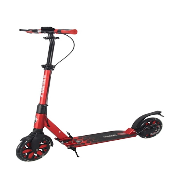 2 stk Big PU Hjul scooter Push Scooter