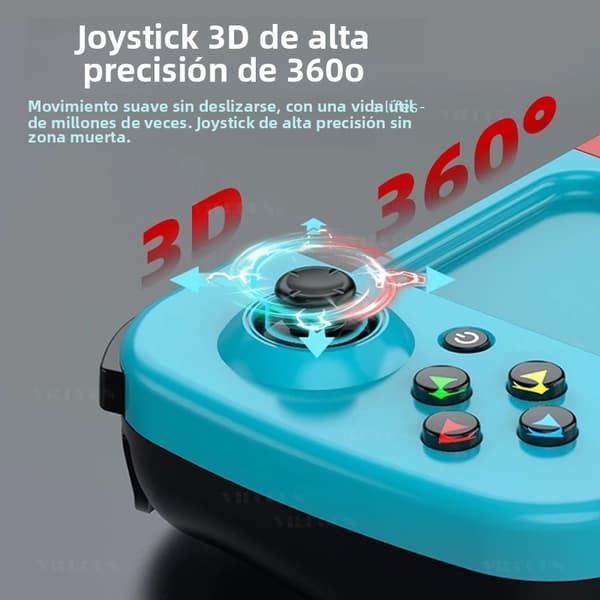 D8 Sky Sort Bluetooth 5.2 Teleskopisk Gamepad, Kompatibel med Android, iOS, PS3, PS4, Switch, iPad