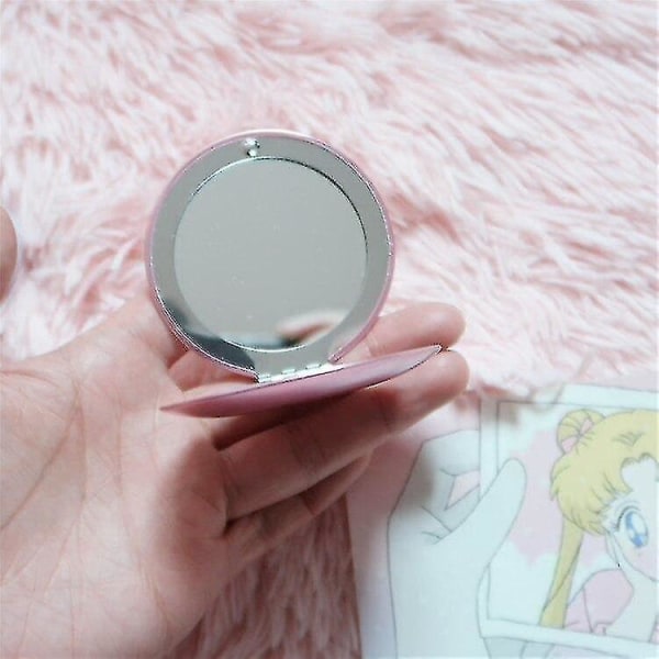 1 stk Makeup Spejl Bærbart Dobbelt Spejl Til Badeværelse Soveværelse Rejse Skønhedsværktøj|makeup spejle