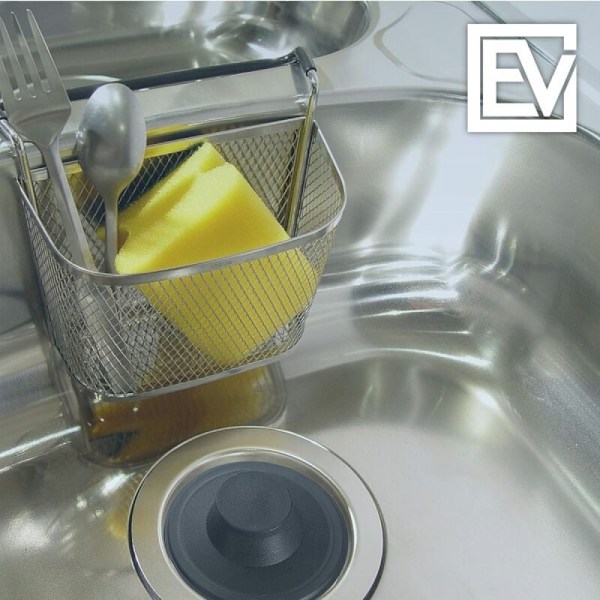 Svart diskbänksplugg i plast, reservdelar för matavfallskvarn