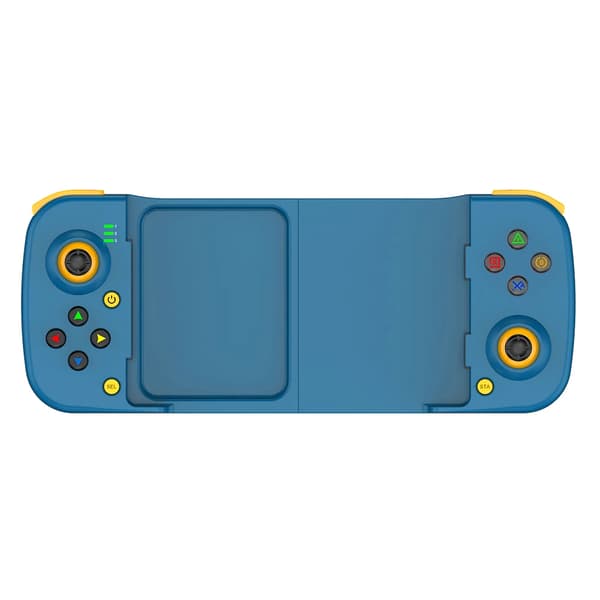 Gul Trådlös Spelkontroll, Kompatibel med Android, PC och TV-box, Mobil Speljoystick