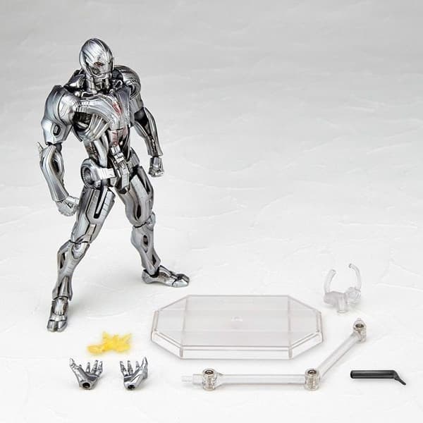 Med eske; useriøs robot soldats actionfigur, 17 cm anime-stil statue, samleobjekt gave til voksne