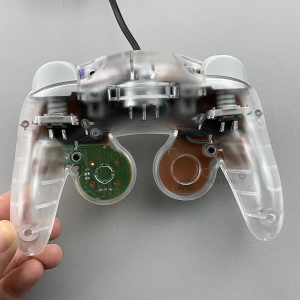Militær Hvid Trådløs Controller Kompatibel med PlayStation 4 med Vibration & USB-kabel