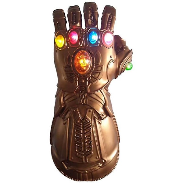 Avengers Sodan Käsine LED-Valolla Thanos LED-Hanskat Rekvisiitta A